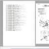 Yanmar Crawler Backhoe B22 2B Parts Catalog Y00K3452 2
