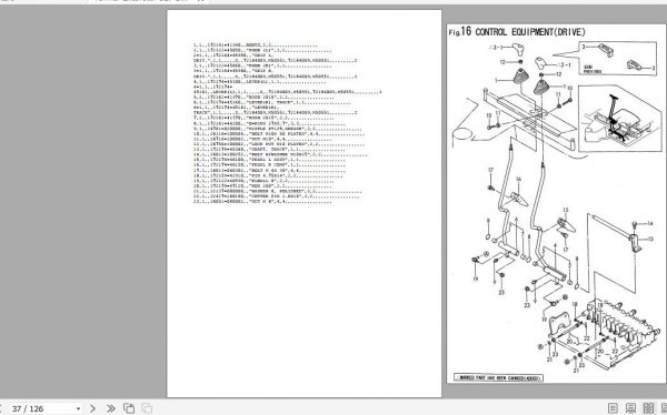 Yanmar Crawler Backhoe B27 2A Ammann Parts Catalog 2