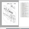 Yanmar Crawler Backhoe B37 P B37 PR B37 C B37 CR Parts Catalog 2