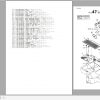Yanmar Crawler Backhoe B50 2B Parts Catalog Y00K3462 2