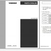 Yanmar Crawler Backhoe SV08 1A Parts Catalog 0CS10 M52103EN 1