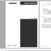 Yanmar Crawler Backhoe VIO15 2A Parts Catalog 0CS10 M46001EN 1