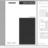Yanmar Crawler Backhoe VIO27 3 Parts Catalog 0CS10 M44901EN 1
