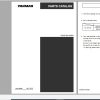 Yanmar Crawler Backhoe VIO50 6 Parts Catalog 0CK50 M01440EN 1