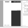 Yanmar Crawler Backhoe VIO75 Parts Catalog 0CS10 M40201EN 1