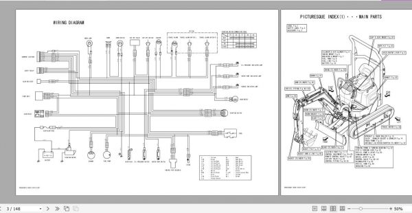 Yanmar Crawler Backhoe Vio10 2 Parts Catalog Y00S4290 2
