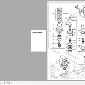 Yanmar Crawler Backhoe Vio30 1 Parts Catalog Y00K3433 3