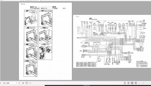 Yanmar Crawler Backhoe Vio40 1 Parts Catalog Y00K3483 2