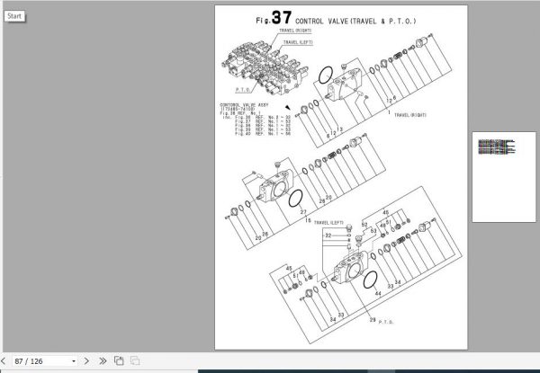 Yanmar Crawler Backhoe Vio45 Parts Catalog Y00S4210 2