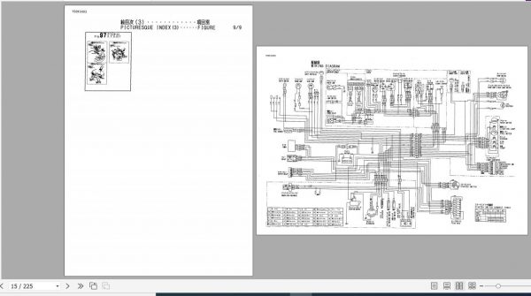 Yanmar Crawler Backhoe Vio50 1 Parts Catalog Y00K3493 2