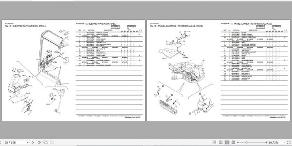 Yanmar Crawler Backhoe Vio55 5B Parts Catalog 2