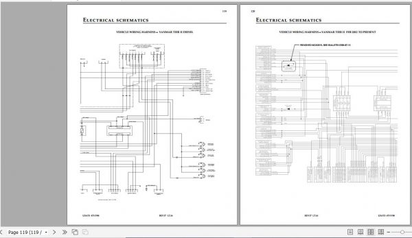 Yanmar Diesel Engine 4TNV98T Tier II III Parts and Service Manual 3