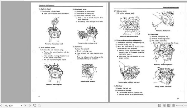 Yanmar Diesel Engine L A Series Service Manual 2