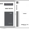 Yanmar Diesel Tractor EF393T Operators Manual 0A041 ENXXX 1