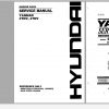 Yanmar Engine 3TNV 4TNV Service Manual M9961 02E050 1