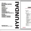 Yanmar Engine Hyundai TNV Series Electronic Control Manual 1