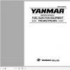 Yanmar Engine YPD MP2 YPD MP4 Series Service Manual M9961 03E70 1