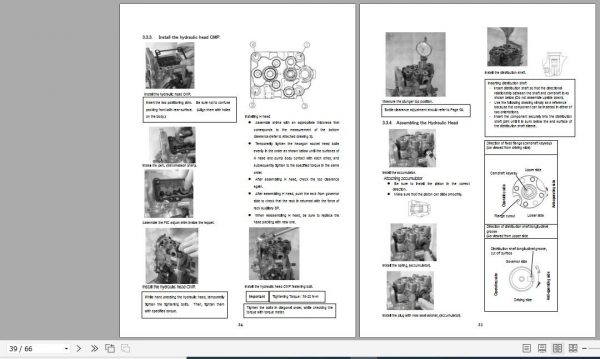 Yanmar Engine YPD MP2 YPD MP4 Series Service Manual M9961 03E70 2