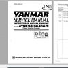 Yanmar Industrial Diesel Engines 4TNE94 98 106T Service Manual HINSHI H8013 R1 1