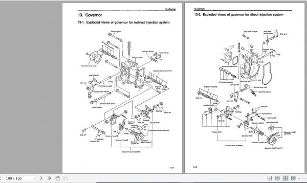 Yanmar Industrial Engines TNE Series Service Manual A0A5063 2T9701 3
