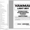 Yanmar Lighting Towers LB446H Operation Maintenance Manual EN FR 1