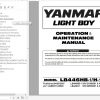 Yanmar Lighting Towers LB446HB 1 LB446H 1 Operation Maintenance Manual EN 1