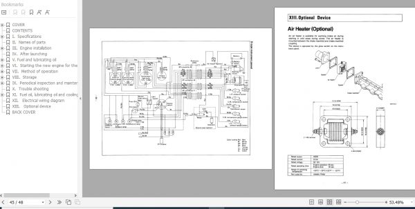 Yanmar Marine Diesel Engine 4JHE Operation Manual 129470 2E 2