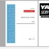 Yanmar Marine Diesel Engine 4LHE Servcie Manual A0A1030 9202 1