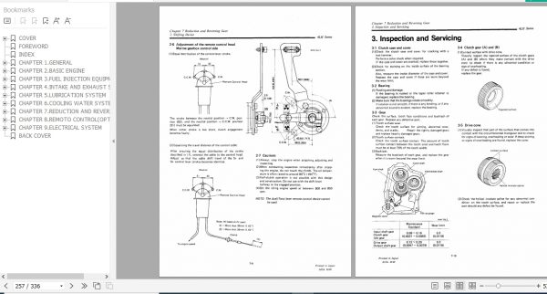 Yanmar Marine Diesel Engine 4LHE Servcie Manual A0A1030 9202 3