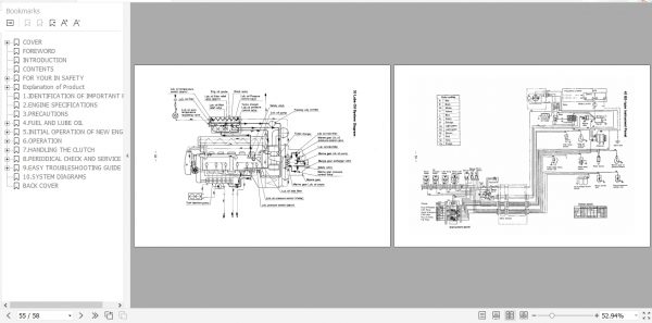 Yanmar Marine Diesel Engine 6CXM ETE Operation Manual 499613 00241 2