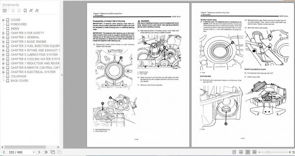 Yanmar Marine Diesel Engine LHA Series Servcie Manual M9961 H11341 3