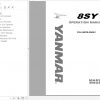 Yanmar Marine Engine 8SY Operation Manual 0ASYM G00201 1