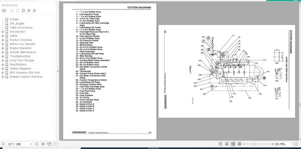 Yanmar Marine Engines 3JH5E 4JH5E 4JH4 TE 4JH4 HTE1 4JH4 HTE Operation Manual 0AJHM M00201 3