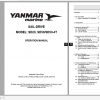 Yanmar Marine Sail Drive SD20 SD50 SD50 4T Operation Manual 1