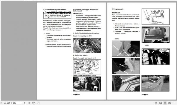 Yanmar Mini Excavator B15 3 B17 3 B18 Operation Maintenance Manual IT FR 3