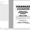 Yanmar Mini Excavator B7 Sigma Operation Maintenance Manual DE EN FR IT 1