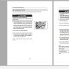 Yanmar Mini Excavator B7 Sigma Operation Maintenance Manual DE EN FR IT 4