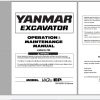 Yanmar Mini Excavator ViO75 Operation Maintenance Manual DE EN FR IT 1