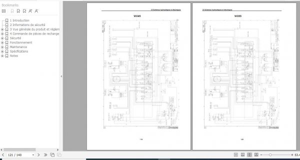 Yanmar Mini Excavator Vio15 2A Vio20 3 Vio25 3 Vio30 Vio35 3 Vio45 Vio55 Service Manual FR 2