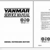 Yanmar Outboard Motor D27A D36A Servcie Manual A0A5055 JC03 1