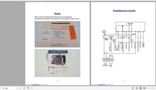 Yanmar Portable Generator TNE Series Installation Manual 2
