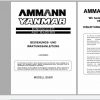 Yanmar Wheel Excavator B55W Operation Maintenance Manual DE 1