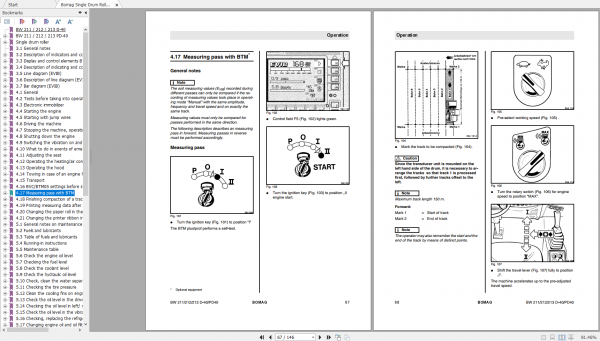 Bomag Single Drum Roller BW 211 212 213 D 40 BW 211 212 213 PD 40 Operating Instructions 10 2010 00815881 2