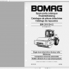 Bomag Single Drum Roller BW 219 DH 3 Spare Parts Catalogue 04 1999 00815310 1