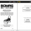 Bomag Tandem Vibratory Roller BW 100 120 125 AC 4AD 4 Operating Instructions 01 2012 00805301 1