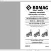 Bomag Tandem Vibratory Roller BW 80 90 100 AD 5ADM 5SC 5ACM 5SCC 5 Operating Instructions 1