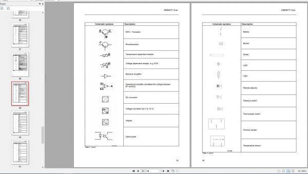 CAT Hydraulic Shovel 6015 6090 Handling of Circuit Diagrams Service Manuals EM030771 2021 2