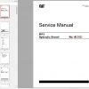 CAT Hydraulic Shovel 6015 RH40E 40313 Service Manual BI647434 2012 1