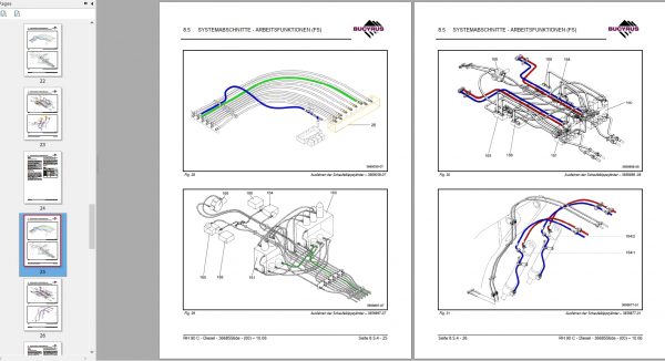 CAT Hydraulic Shovel 6018 FS RH90C 90119 Service Manual BI646986 DE 3