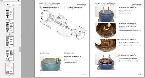 CAT Hydraulic Shovel 6018 FS RH90C 90119 Service Manual BI646986 DE 4